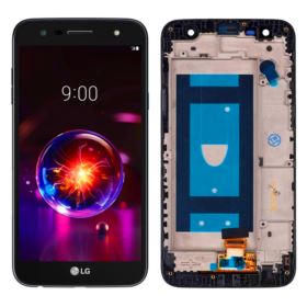 WYŚWIETLACZ Z DIGITIZEREM LG X POWER 2 CZARNY Z RAMKĄ