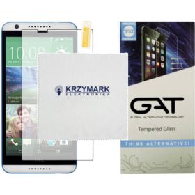SZKŁO HARTOWANE HTC DESIRE 820 SZYBKA GAT ZE ŚCIERECZKĄ
