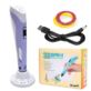DRUKARKA DŁUGOPIS 3D PEN 2 ZESTAW + WKŁADY FIOLET