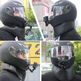 UCHWYT NA KASK DO KAMERY SPORTOWEJ GOPRO - Akcesoria fotograficzne