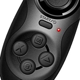 PILOT BLUETOOTH MINI GAMEPAD Z 4 PRZYCISKAMI CZARNY - Akcesoria rtv agd