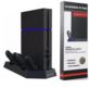 PODSTAWKA CHŁODZĄCA PS4 Z ŁADOWARKĄ DO PADÓW DUALSHOCK I Z HUBEM USB CZARNA - Akcesoria rtv agd