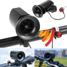 DZWONEK ROWEROWY ELEKTRYCZNY SB-205 CZARNY - Akcesoria sportowe