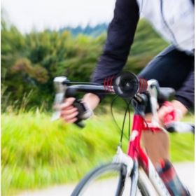 DZWONEK ROWEROWY ELEKTRYCZNY SB-205 CZARNY - Akcesoria sportowe