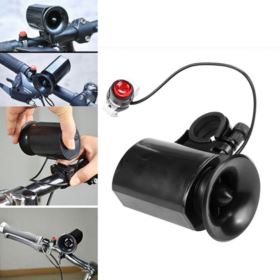 DZWONEK ROWEROWY ELEKTRYCZNY SB-205 CZARNY - Akcesoria sportowe