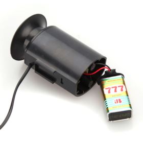 DZWONEK ROWEROWY ELEKTRYCZNY SB-205 CZARNY - Akcesoria sportowe