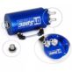 SEPARATOR OLEJU ZBIORNIK ODMY OLEJOWEJ UNIWERSALNY D1SPEC OIL CATCH TANK 10MM NIEBIESKI - Akcesoria motoryzacyjne