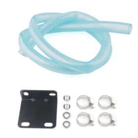 SEPARATOR OLEJU ZBIORNIK ODMY OLEJOWEJ UNIWERSALNY D1SPEC OIL CATCH TANK 10MM NIEBIESKI - Akcesoria motoryzacyjne