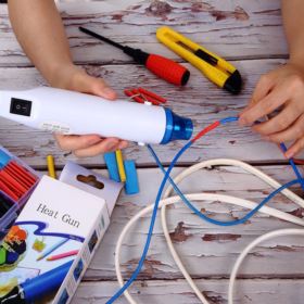 OPALARKA ELEKTRYCZNA MINI MF-300 HEATGUN 300W RĘCZNA BIAŁA
