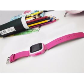SMARTWATCH DLA DZIECI Q90 RÓŻOWY Z GPS