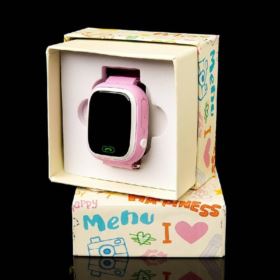 SMARTWATCH DLA DZIECI Q90 RÓŻOWY Z GPS