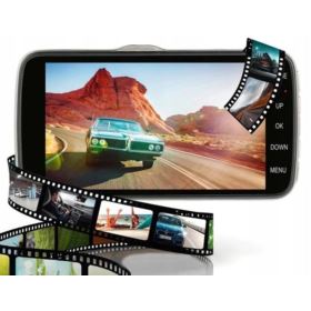 WIDEOREJESTRATOR Z KAMERĄ COFANIA I KARTĄ MICROSD 32GB