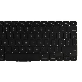 KLAWIATURA MACBOOK PRO 13.3 A1278 Z PODŚWIETLENIEM UI CZARNA MAT