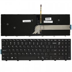 KLAWIATURA DELL INSPIRON 15 17 P40F P47F 15-3542 0JYP58 Z RAMKĄ I PODŚWIETLENIEM CZARNA US