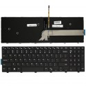 KLAWIATURA DELL INSPIRON 15 17 P40F P47F 15-3542 0JYP58 Z RAMKĄ I PODŚWIETLENIEM CZARNA US