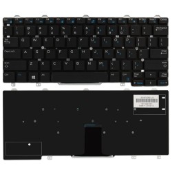KLAWIATURA DELL LATITUDE E7250 E5250 E7270 102-13P23LHC01 Z PODŚWIETLENIEM CZARNA US