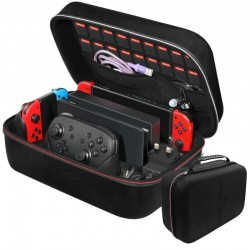ETUI DO NINTENDO SWITCH DUŻY CZARNY FUTERAŁ