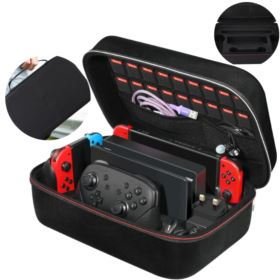 ETUI DO NINTENDO SWITCH DUŻY CZARNY FUTERAŁ