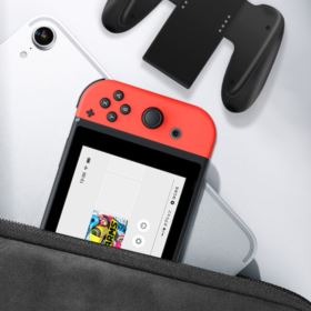 ETUI DO NINTENDO SWITCH DUŻY CZARNY FUTERAŁ