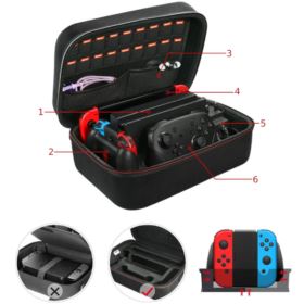 ETUI DO NINTENDO SWITCH DUŻY CZARNY FUTERAŁ