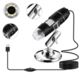MIKROSKOP CYFROWY USB 1600X 8 LED 2MPX Z KABLEM I STATYWEM CZARNY