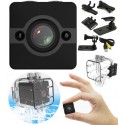 MINI KAMERA FULL HD SQ12 Z OBUDOWĄ I ZESTAWEM ZACZEPÓW