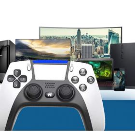 PAD BEZPRZEWODOWY BLUETOOTH Z WIBRACJAMI BIAŁY