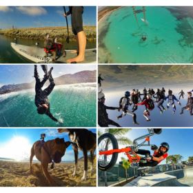 AKCESORIA DO KAMER SPORTOWYCH GO PRO ZESTAW 20W1