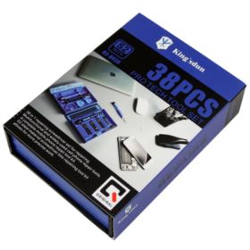 NARZĘDZIA SERWISOWE DO TELEFONÓW TABLETÓW KING'SDUN KS-8038-S2 38 ELEMENTÓW