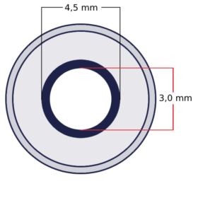 ZASILACZ 19V 3.42A 4.5*3.0MM PIN GAT ASUS DELL Z KABLEM ZASILAJĄCYM