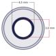 ZASILACZ 19V 3.42A 4.5*3.0MM PIN GAT ASUS DELL Z KABLEM ZASILAJĄCYM