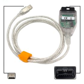 INTERFEJS DIAGNOSTYCZNY OBD2 K CAN USB BMW 1996-2008