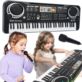 KEYBOARD DLA DZIECI Z MIKROFONEM