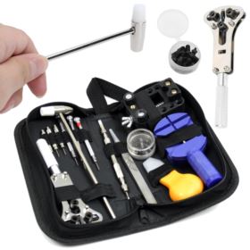 ZESTAW ZEGARMISTRZOWSKI E-DURABLE NARZĘDZIA DO ZEGARKÓW 14 ELEMENTÓW W ETUI