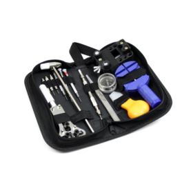 ZESTAW ZEGARMISTRZOWSKI E-DURABLE NARZĘDZIA DO ZEGARKÓW 14 ELEMENTÓW W ETUI