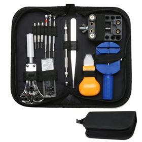 ZESTAW ZEGARMISTRZOWSKI E-DURABLE NARZĘDZIA DO ZEGARKÓW 14 ELEMENTÓW W ETUI