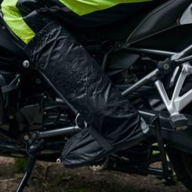 OCHRANIACZE PRZECIWDESZCZOWE NA BUTY XL 43-45 32 CM CZARNE