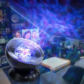 PROJEKTOR FAL LAMPKA LED RGB Z DŹWIĘKIEM