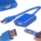 PRZEJŚCIÓWKA KONWERTER ADAPTER Z USB 3.0 DO VGA