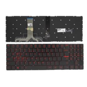 KLAWIATURA LENOVO Y520 R720 Y720 CZARNA PODŚWIETLANA US KGAT