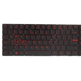 KLAWIATURA LENOVO Y520 R720 Y720 CZARNA PODŚWIETLANA US KGAT