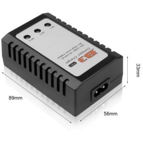 ŁADOWARKA DO AKUMULATORÓW LI-POL Z BALNSEREM IMAXRC B3 7,4V - 11,1V