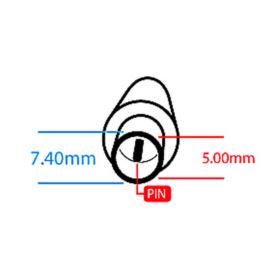 ZASILACZ ŁADOWARKA 19.5V 3.34A 7.4*5.0mm PIN DELL