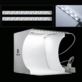 NAMIOT BEZCIENIOWY LED MAŁY STUDIO FOTO 20 CM 2 X LED