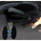 SŁUCHAWKI BLUETOOTH DO KASKU MOTOCYKLOWEGO Z MIKROFONEM I KABLEM DO ŁADOWANIA CZARNE