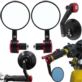 LUSTERKA MOTOCYKLOWE QUAD SKUTER ATV OKRĄGŁE 2 SZT.