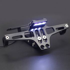 MOCOWANIE TABLICY REJESTRACYJNEJ MOTOCYKL LAMPKA LED NA TYŁ