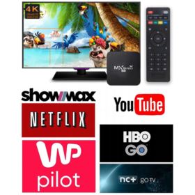 SMART TV BOX MXQ PRO S905X ANDROID 10.1 4K Z PILOTEM