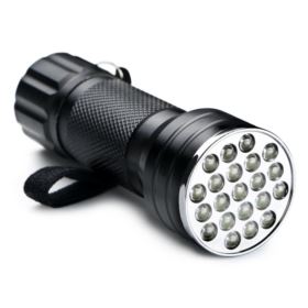 LATARKA UV DO BURSZTYNÓW ULTRAFIOLETOWA 21 DIOD LED