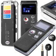 DYKTAFON SK-012 CYFROWY MP3 8GB SREBRNY